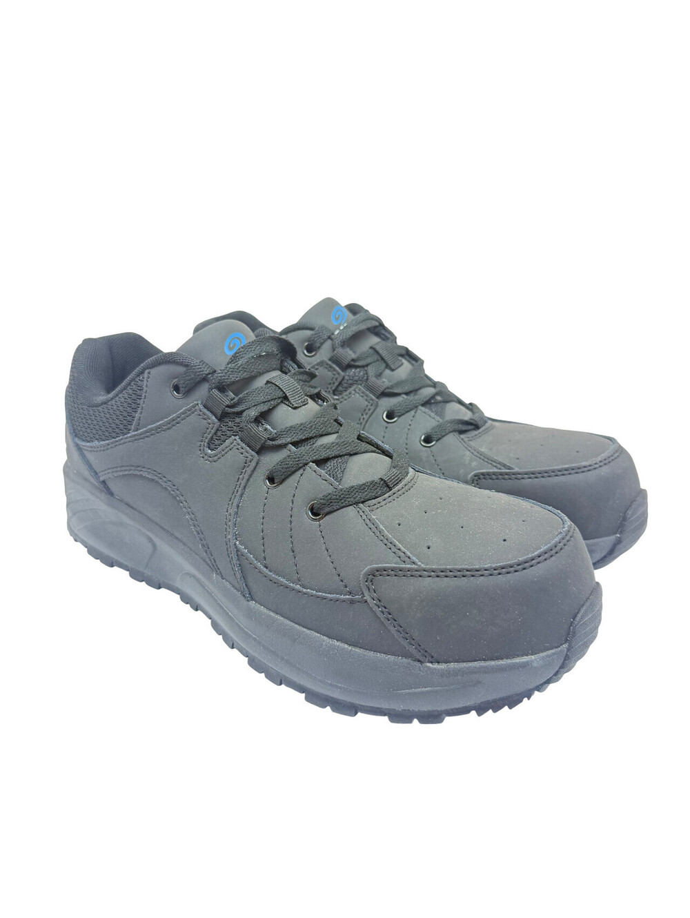 Nautilus Men's Low-Cut Comp Toe ESD Work Shoes N2520 Black Leather Size 9M